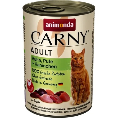 Animonda Cat Carny Adult, morka a králik 400 g (83725)