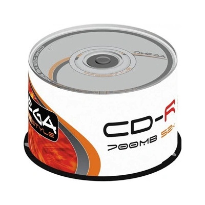Omega CD-R 700MB 52x, cakebox, 50ks (OF50)