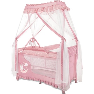 Lorelli Сгъваема бебешка кошара Lorelli Premium - Magic Sleep, Pink (10080482606) - ozone
