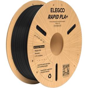 ELEGOO Rapid PLA+ нишка Черна (50.203.0114)