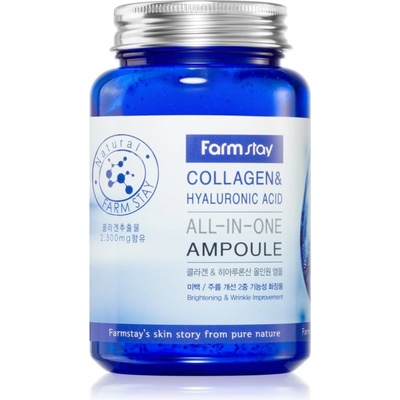 Farm Stay Collagen & Hyaluronic Acid All-In-One Ampoule ревитализиращ серум за лице 250ml