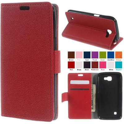 LG K4 Magnetic Wallet Кожен калтф и Протектор