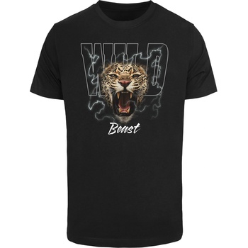 Mister Tee Тениска Wild Beast Tee black XXLUB-MT3790-00007 - Тъмносив, размер XS