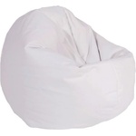 Pufrelax Пуф за деца, 210л. , Relaxo - White, Еко кожа, Пълнеж от Полистиролни перли (PUF-G-R-CR-WH)