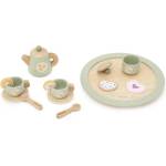 Viga Toys Дървен сервиз за чай Viga Toys PolarB - Зелен (44305) - baby
