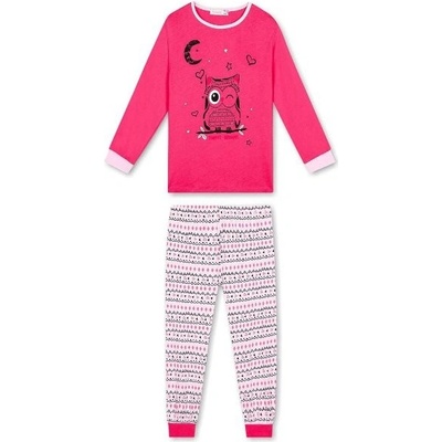 Kugo dívčí pyžamo tm. růžová
