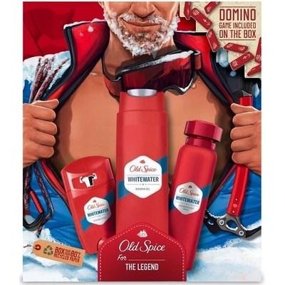 Old Spice Whitewater sprchový gel 250 ml + deospray 150 ml + deostick 50 ml dárková sada