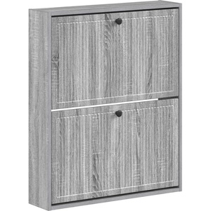 vidaXL Стенно шкафче за обувки EDE 71 x 17 x 86 см Инженерна дървесина (895981)