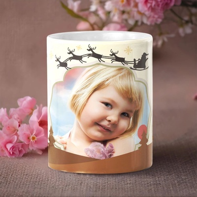 Art gift Чаша със снимка - коледна магия