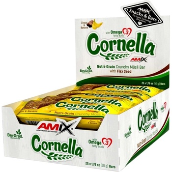 Amix Nutrition Cornella Musli Bar [25 x 50 грама] Шоколад и лешник
