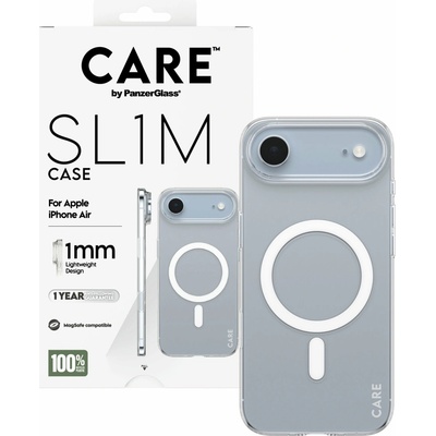 PanzerGlass CARE SL1M ultratenký kryt s MagSafe pre iPhone Air - číry CR93211