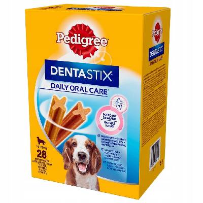 Pedigree Dentastix Daily Oral Care dentální pamlsky pro psy středních plemen 28 ks (720 g)