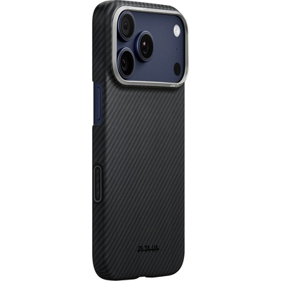 PITAKA Ultra-Slim Case, черно-сиво - iPhone 17 Pro Max (KI1701BPM)