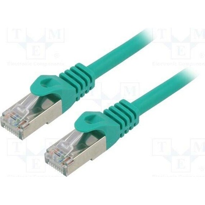 Gembird PP6A-LSZHCU-G-15M Patch S/FTP Cat 6a RJ45 vidlice z obou stran lanko Cu