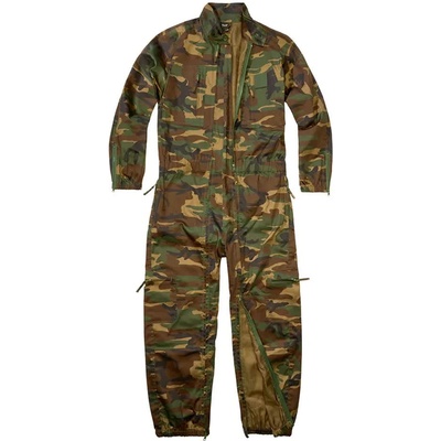 Brandit Гащеризон Brandit Flight long sleeve jumpsuit - Green (Woodland)