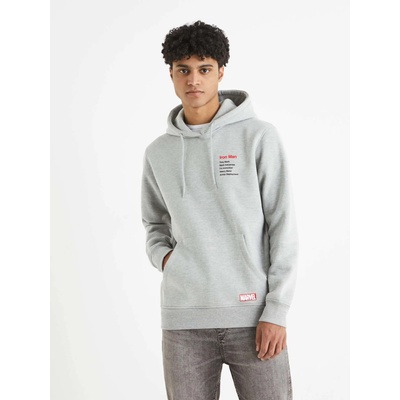 Celio Светлосива мъжка блуза Celio Iron Man с щампа Celio | Siv | МЪЖЕ | S