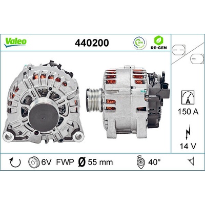 Alternátor VALEO 440200
