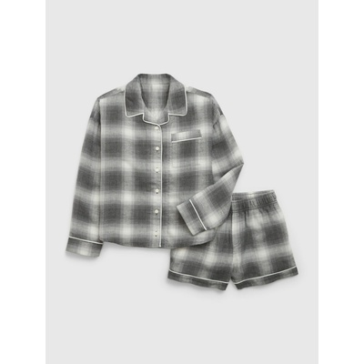 GAP Детска карирана пижама GAP GAP | Siv | Момичешки | 152