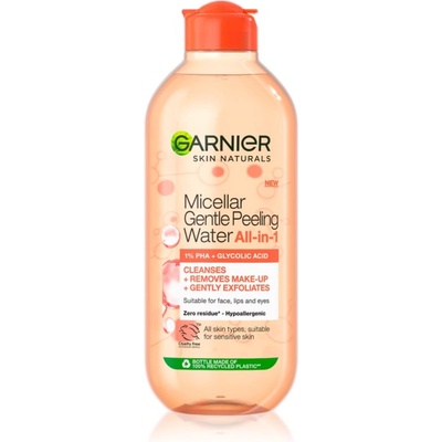 Garnier Skin Naturals Micellar Gentle Peeling мицеларна вода с пилинг ефект 400ml