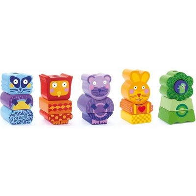 DJECO Kikou Train детско дървено влакче (DJ06427)