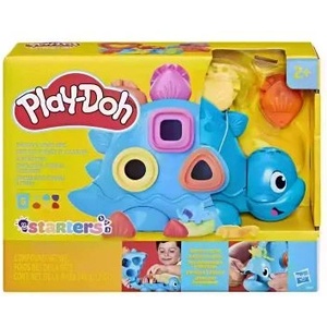 Hasbro Play-Doh: Цветове и форми на динозавър стартов комплект