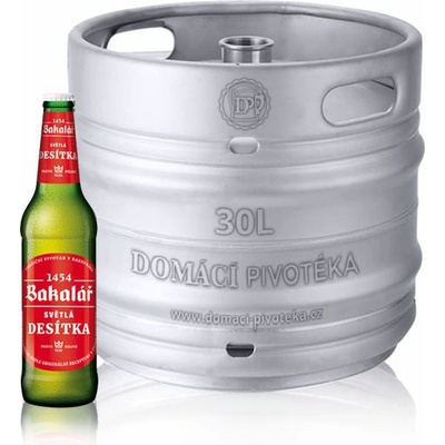 Bakalář Světlé výčepní 10° 30 l (sud)