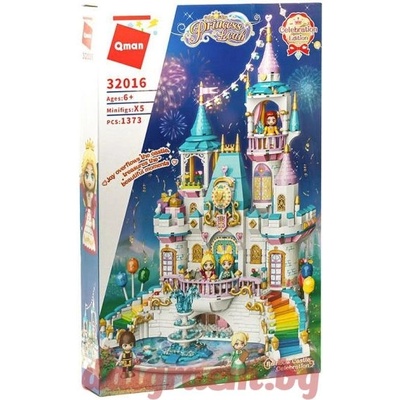 Qman Конструктор qman Празненство в замъка на дъгата 32016 (q32016)