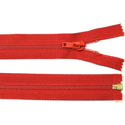 Spirálový zip no.5 rozepínací 90cm - více barev color: 562 červená