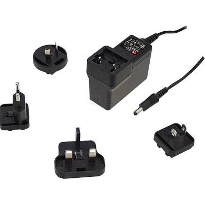 MEAN WELL GEM60I12-P1J zásuvkový napájecí adaptér, stálé napětí, energeticky úsporná zástrčka, 12 V/DC, 4.5 A, 54 W