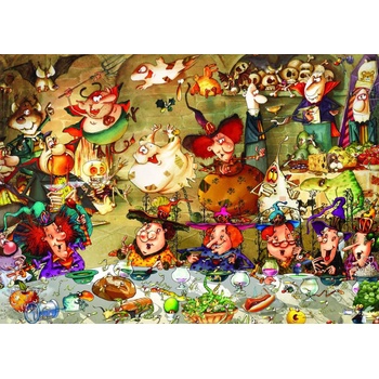 Grafika - Puzzle François Ruyer - Witches - 500 piese