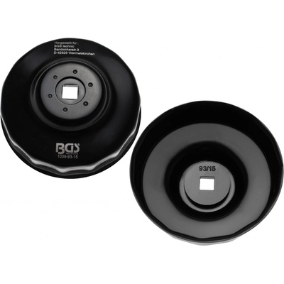 BGS technic Klíč na olejové filtry 93 mm, 15hranný Klíč na olejové filtry 93 mm, 15hranný Honda, Mazda, Mitsubishi, Nissan, Volvo BGS 1039-93-15