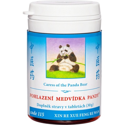 TCM Herbs Pohladenie medvedíka pandy 100 tabliet