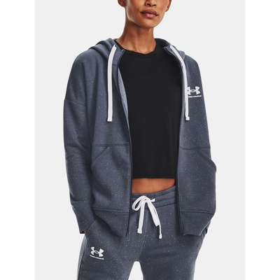 Under Armour Rival Fleece Zip Downpour Gray/White