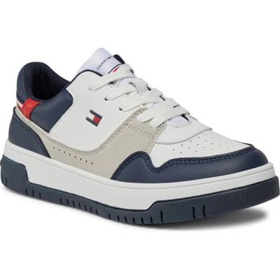 Tommy Hilfiger Сникърси Tommy Hilfiger Low Cut Lace-Up Sneaker T3X9-33368-1355 S Бял (Low Cut Lace-Up Sneaker T3X9-33368-1355 S)