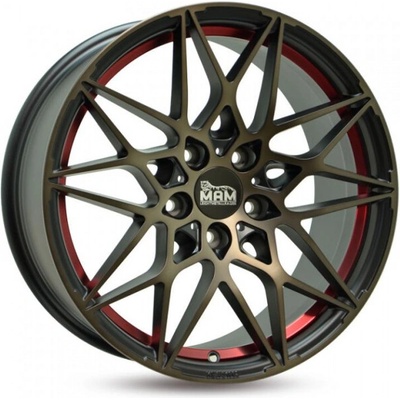MAM B2 8,5x19 5x112 ET45 bronze red inside