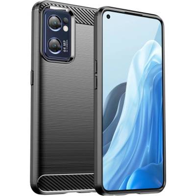 HQWear Кейс HQWear Carbon Case за Realme Narzo 50 5G, черен (9145576267530)