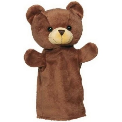 Goki - Плюшена играчка за куклен театър - Мече (51803_3)