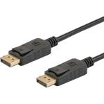SAVIO CL-137 DisplayPort кабел 3 м Черен (CL-137)
