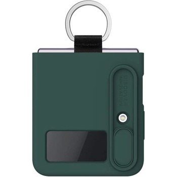 Image 1 of Nillkin Силиконов калъф Cam Shield Silky за Samsung Galaxy Z Flip 4 5G, зелен - Nillkin