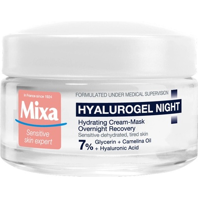 Mixa Hyalurogel noční krém 50 ml