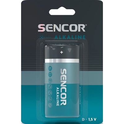 Sencor batéria SBA LR20 1BP D Alkaline