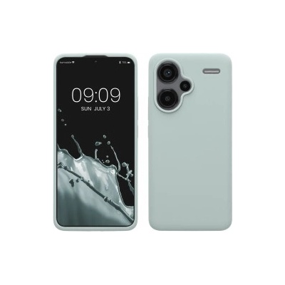 kwmobile Калъф за Xiaomi Redmi Note 13 Pro+ 5G / Redmi Note 13 Pro Plus 5G - светлозелен