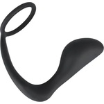 You2Toys Простатен стимулатор с пенис пръстен Black Velvets
