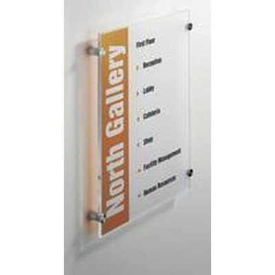Informační dveřní tabulka Crystal Sign, 420 x 297 mm