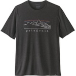 Patagonia Мъжка спортна тениска Patagonia Cap Cool Trail Shirt Stratapeaks Sport shirt - Ink Black - размер XXL (216-7995-0216)