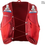 Salomon Раница за трейл бягане Salomon Active Skin 12 Set Trail running backpack - Red Dahlia / High Risk Red (502-8384-0314)