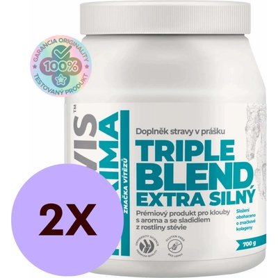 Alavis Maxima Triple Blend Extra Silný s arómou a sladidlom 2 x 700 g