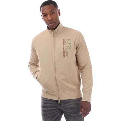 Giorgio Armani Блуза Armani Exchange Full-Zip Sweatshirt - Beige