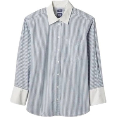 GAP BIG SHIRT dámská košile světle modrá
