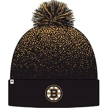 Fanatics Boston Bruins Iconic Gradiant Beanie Cuff with Pom Black-Yellow Gold